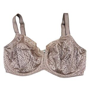 Fantasie FL8911 Lace Underwire Bra 30H Taupe Nylon Polyester Lingerie
